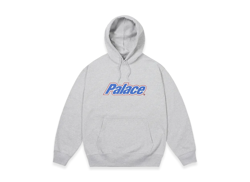 PALACE Font Hood "Grey Marl"