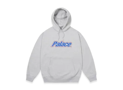 PALACE Font Hood "Grey Marl"