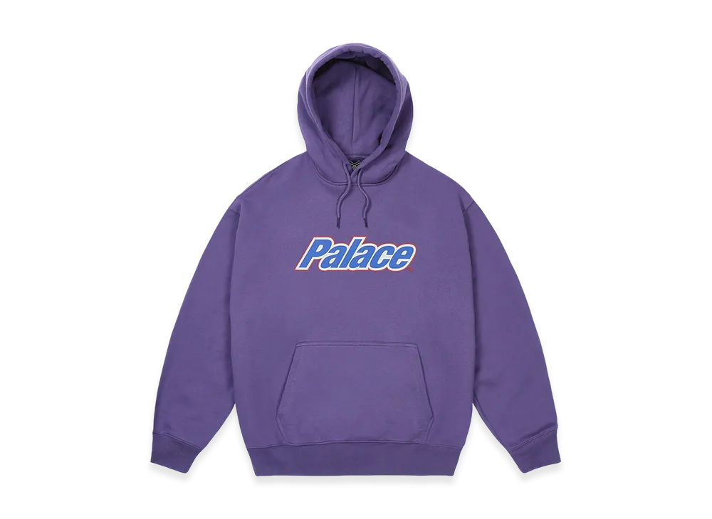 PALACE Font Hood "Purp"