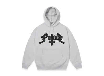 PALACE Cross Hood "Grey Marl"