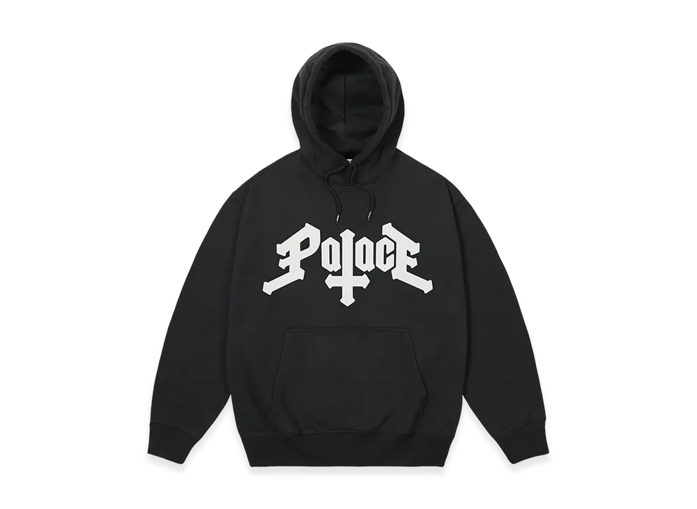 PALACE Cross Hood "Black"