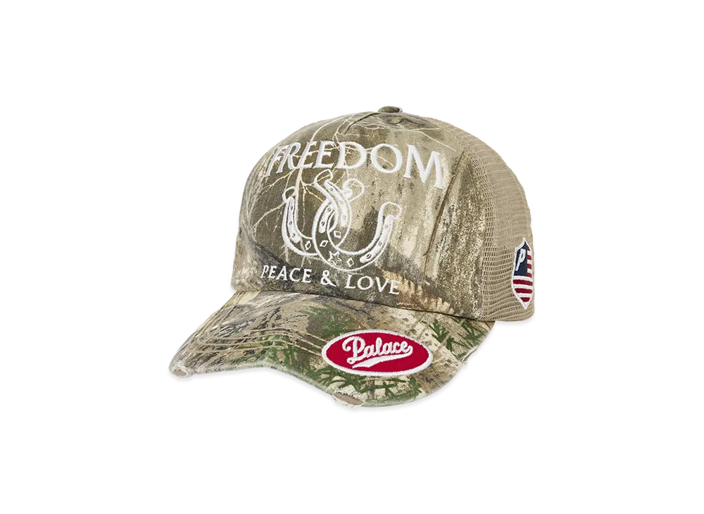 PALACE Freedom Distressed Trucker "Realtree Edge"