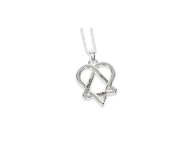 PALACE x HIM Tri Gram Pendant "Silver"