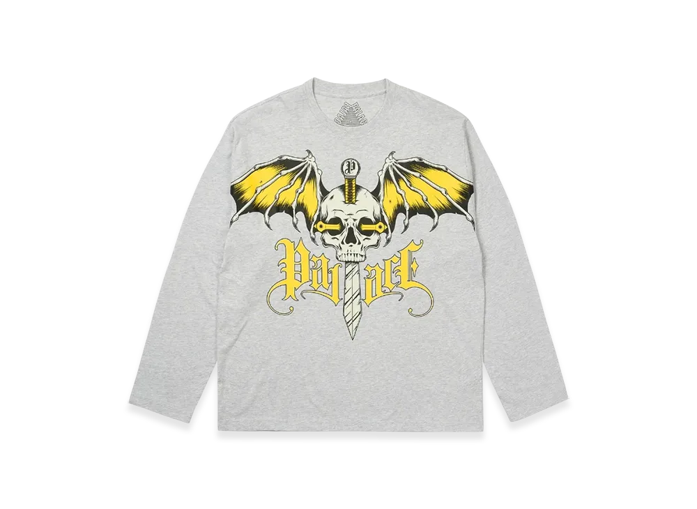 PALACE Wingspan Longsleeve "Grey Marl"