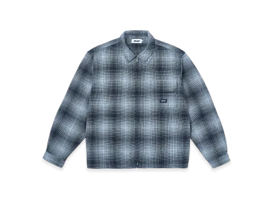 PALACE Ghost Zip Shirt "Navy"