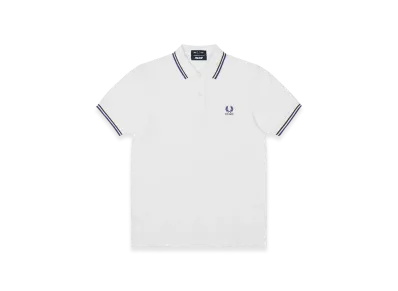 PALACE x Fred Perry Shirt "White"