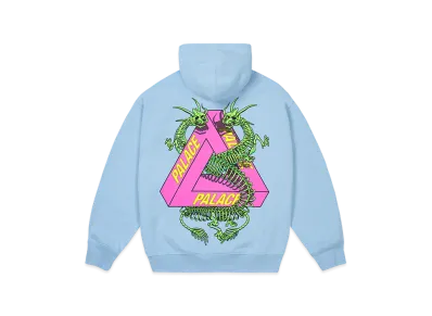 Palace Dragon Bones Tri Hood "Blue"
