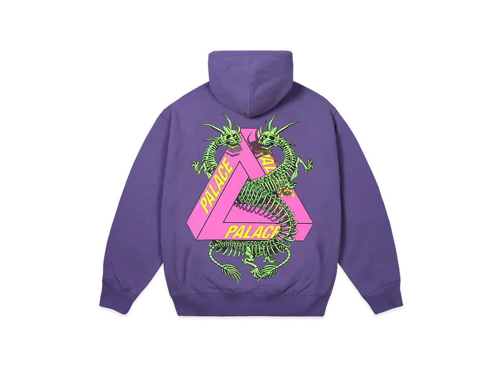 Palace Dragon Bones Tri Hood "Purple"