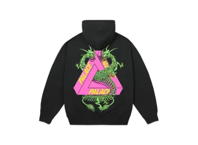 Palace Dragon Bones Tri Hood "Black"
