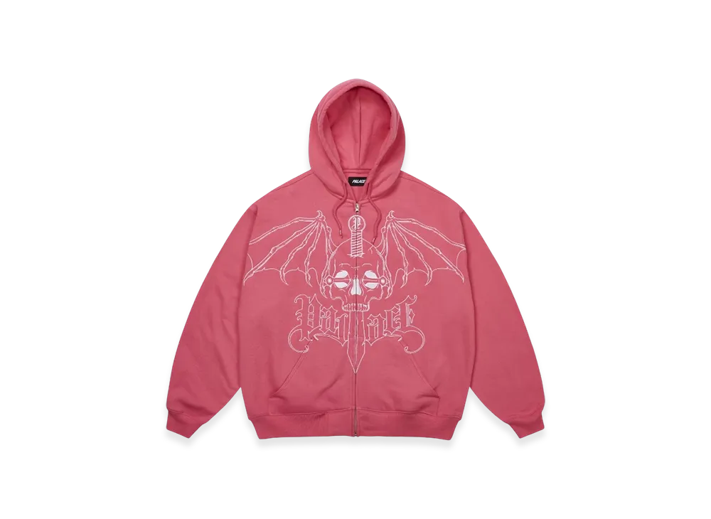 PALACE Wingspan Triple Stitch Hood "Pink"