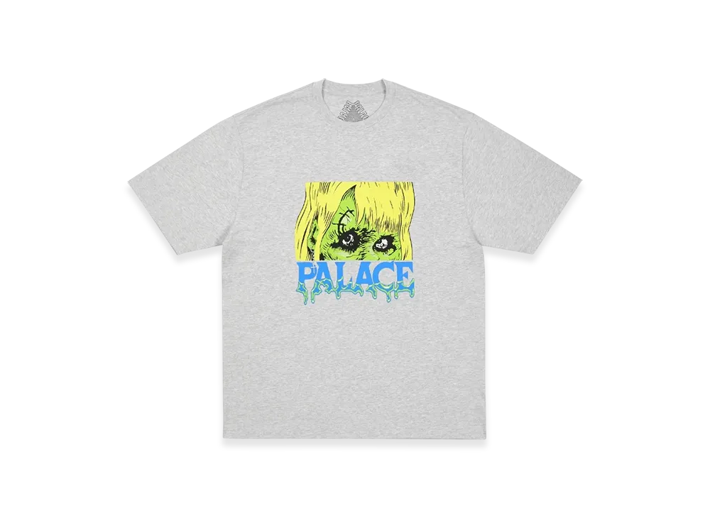 PALACE Ghoul T-Shirt "Grey Marl"