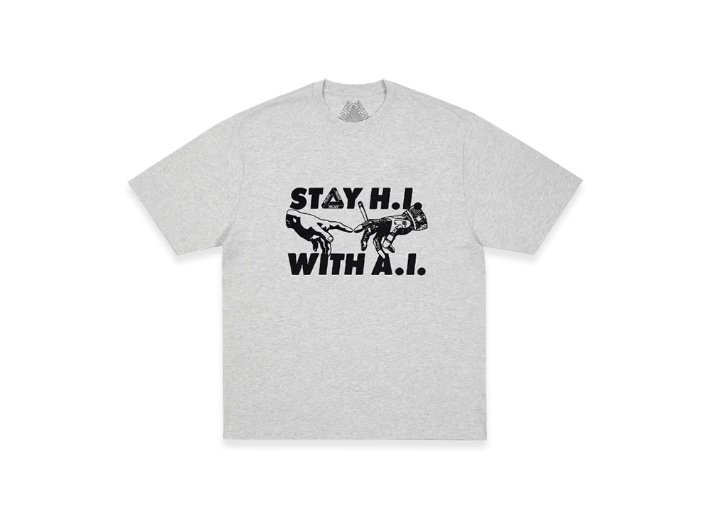 PALACE Indica T-Shirt "Grey Marl"