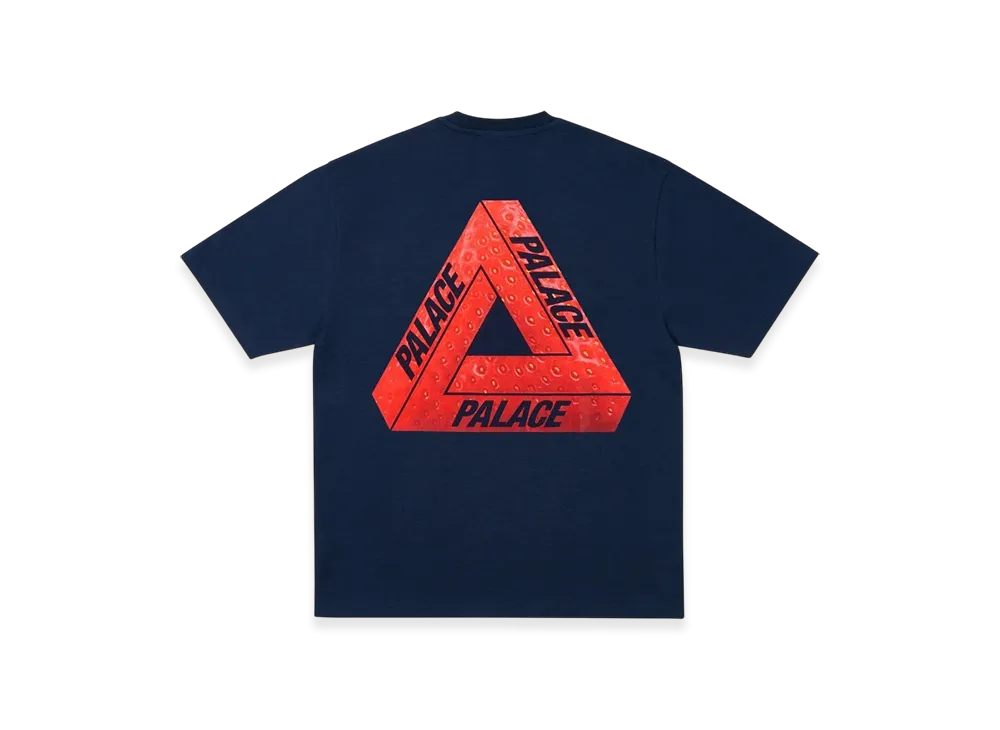 PALACE Fukuoka Tri Ferg T Shirt "Navy"