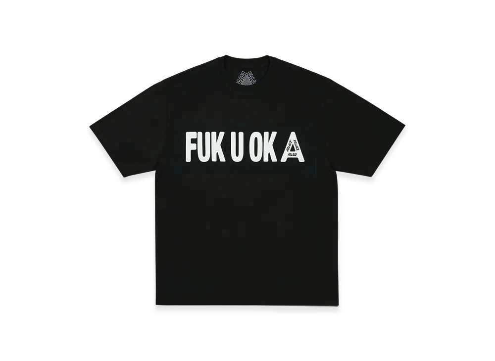 PALACE Fukuoka T Shirt "Black"