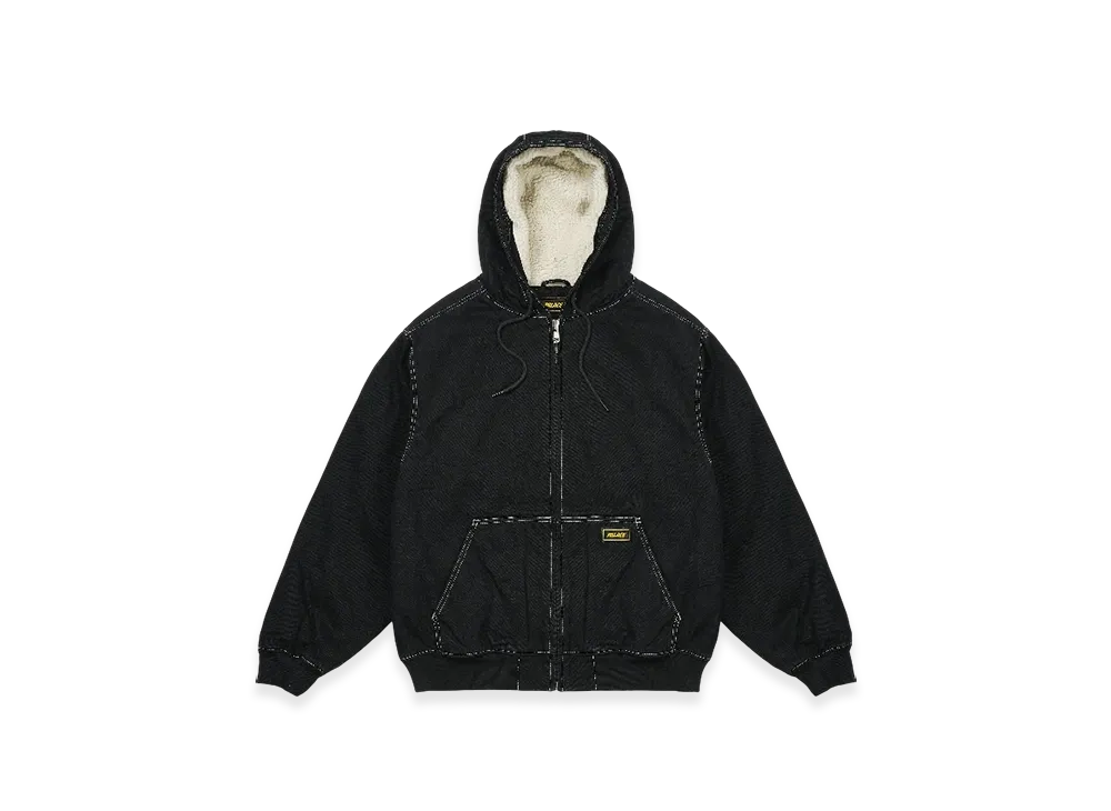 PALACE Hooded Sherp Jacket "Black"