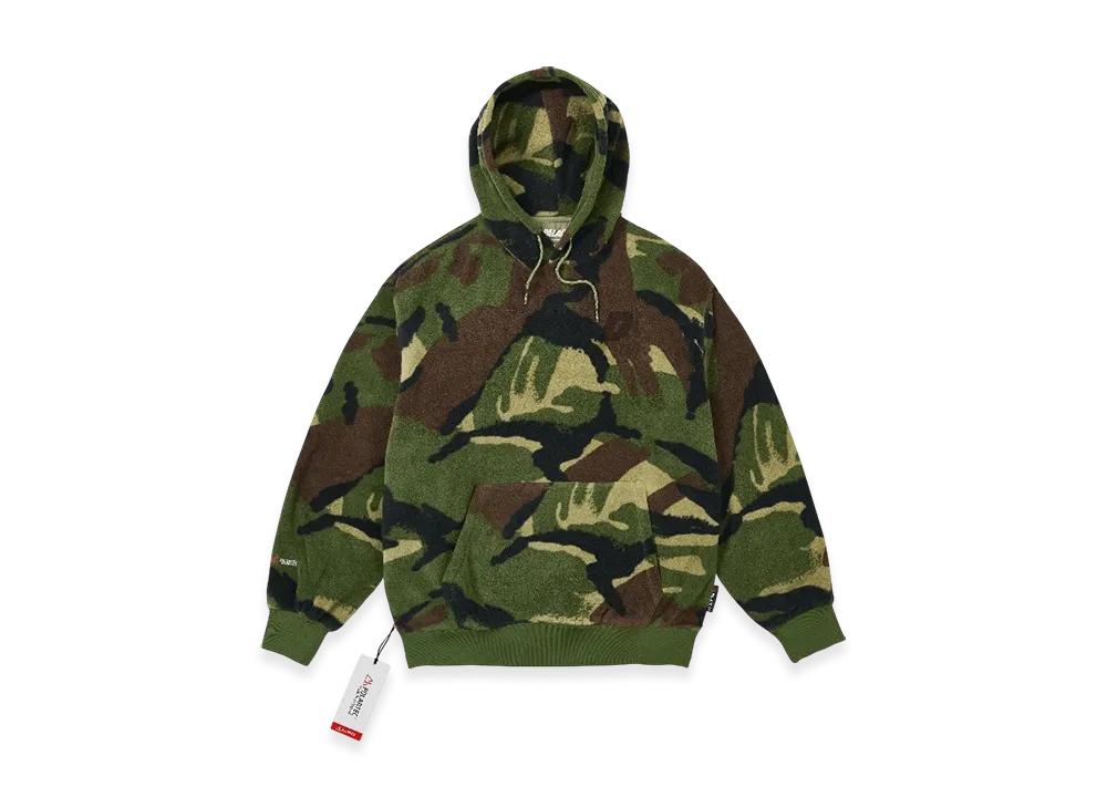 PALACE Polartec P3 Hood "Woodland Camo"