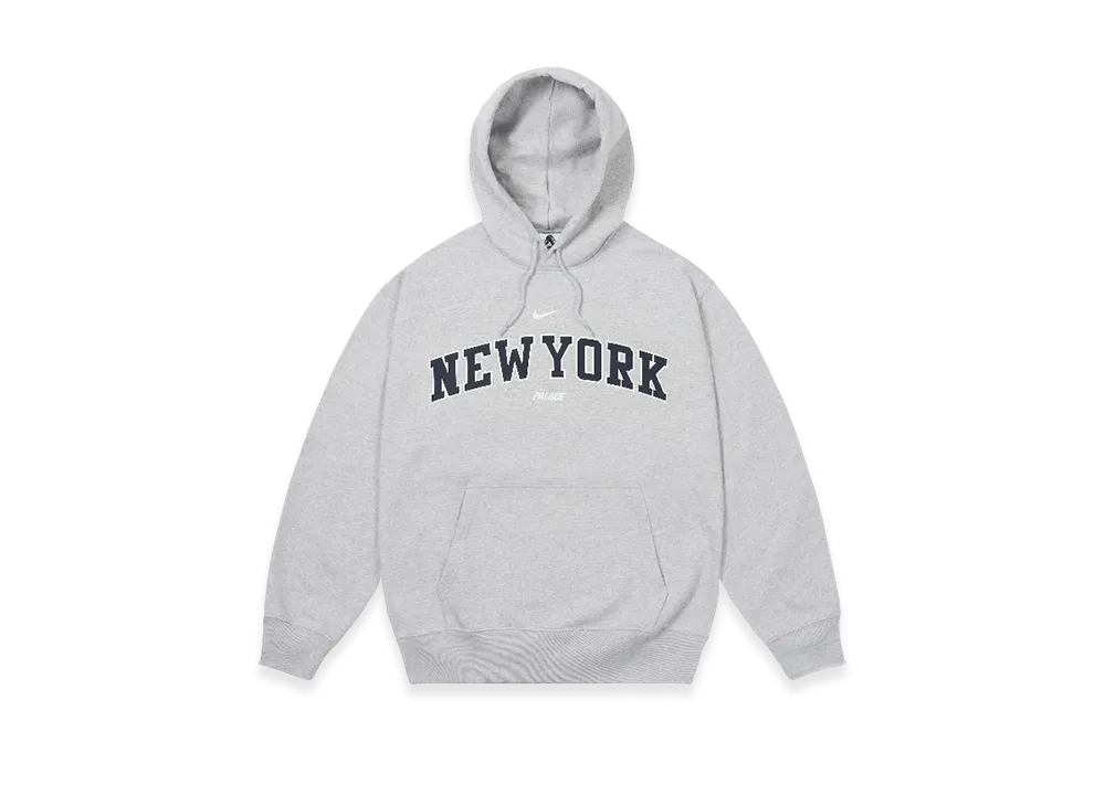 PALACE x Nike Shop Hood New York "Grey Marl"