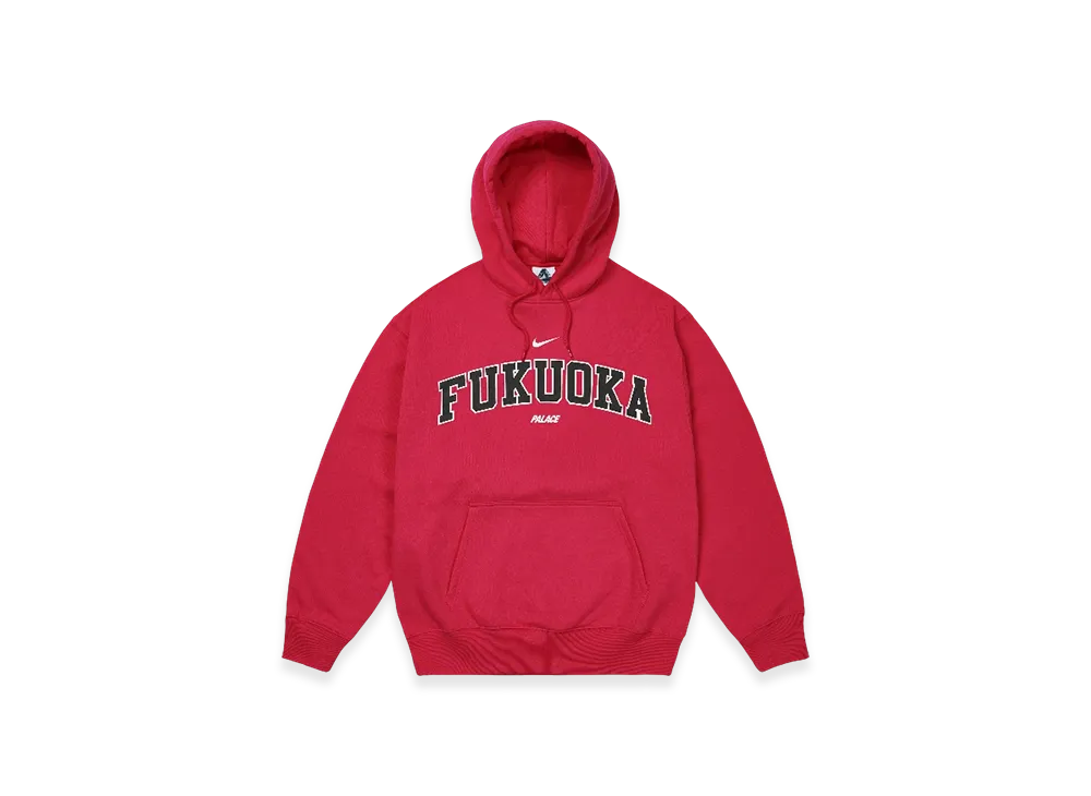 PALACE x Nike Shop Hood Fukuoka "Red"