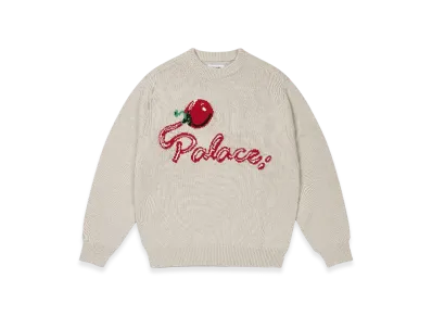 PALACE Tommy Knit "Off White"