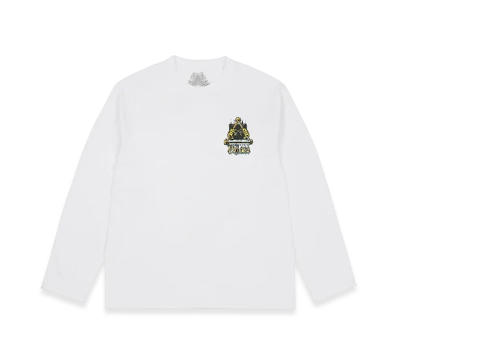 PALACE Lock In Longsleeve "White"