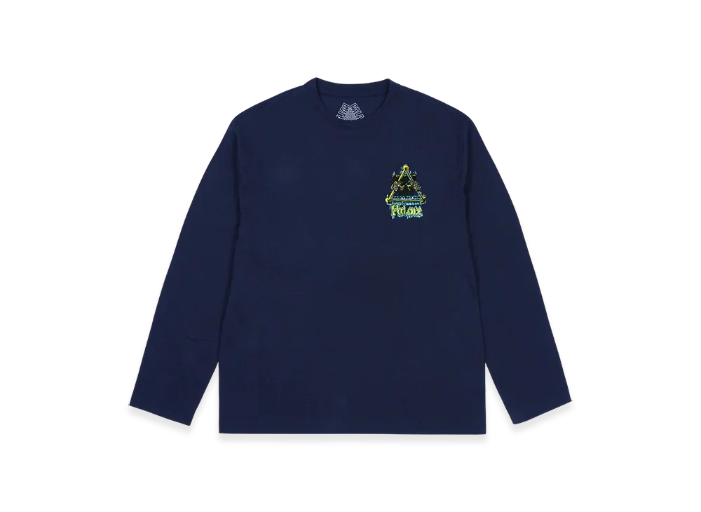 PALACE Lock In Longsleeve "Navy"