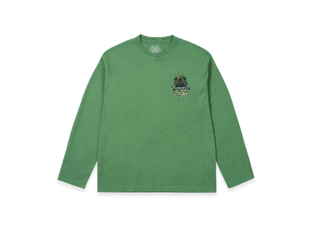 PALACE Lock In Longsleeve "Green"