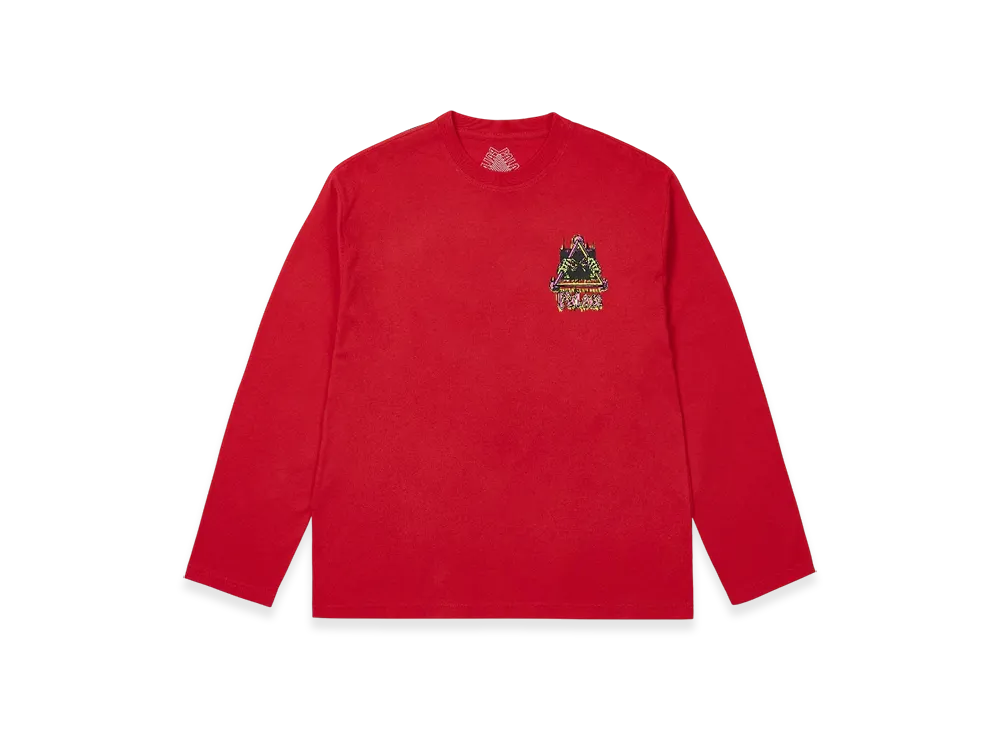 PALACE Lock In Longsleeve "Red"