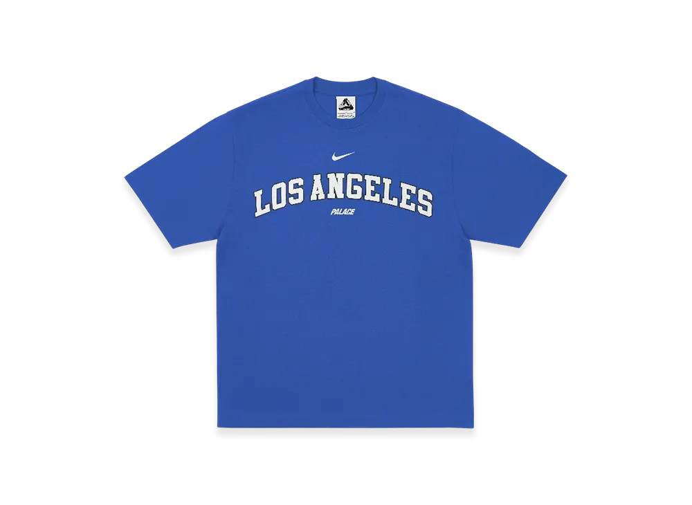 PALACE x Nike Shop T-Shirt Los Angeles "Blue"