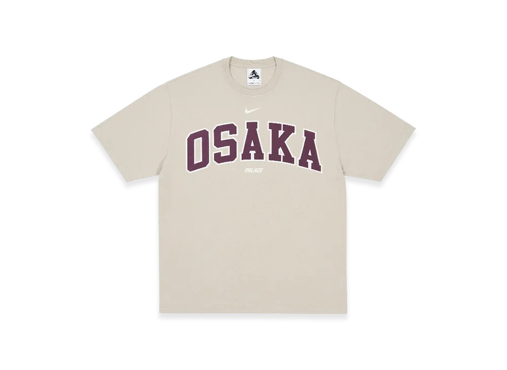 PALACE x Nike Shop T-Shirt Osaka "Oat"