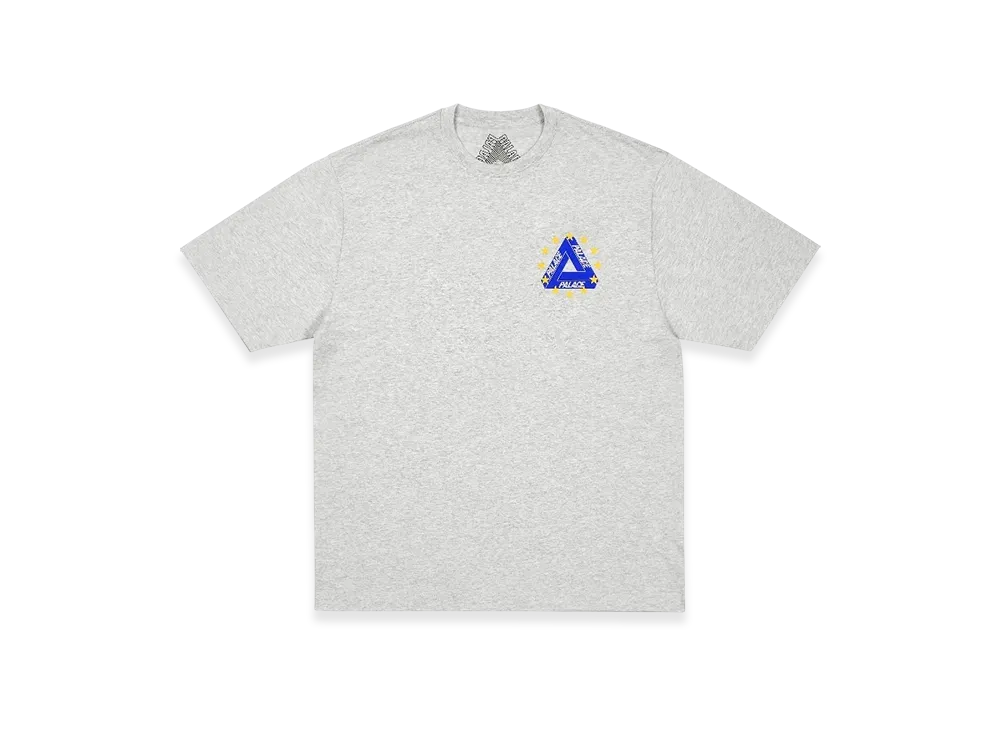 PALACE Eu Tri T-Shirt "Grey Marl"