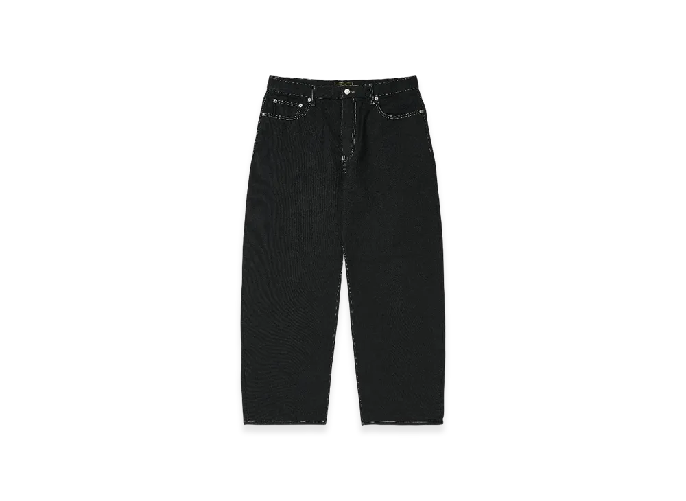 PALACE P90 Baggy Script Jean "Black"