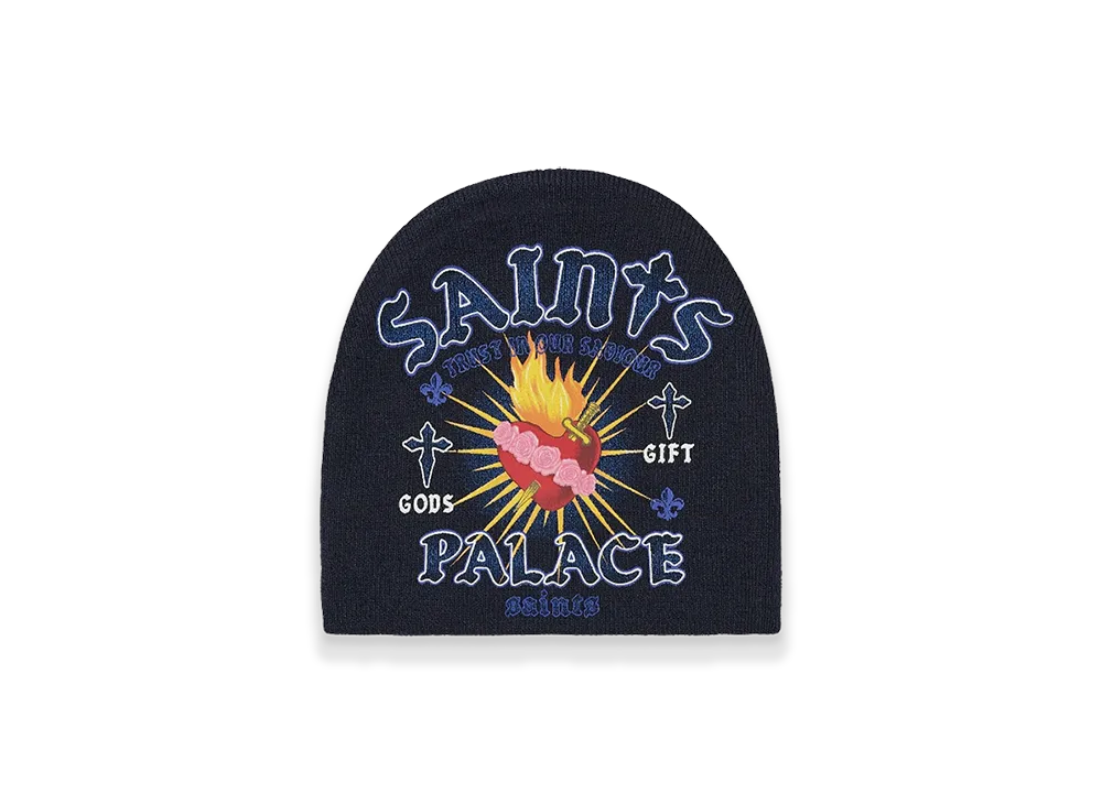 PALACE Gods Gift Nein Cuff Beanie "Navy"