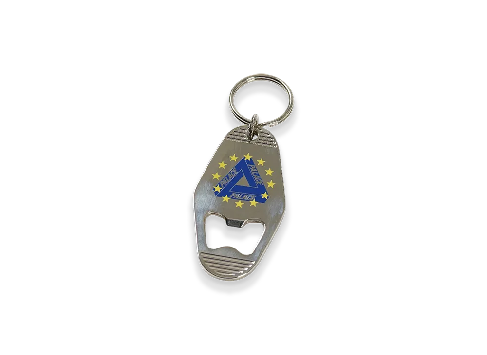 PALACE Eu Tri Bottle Opener Keyring "Silver"