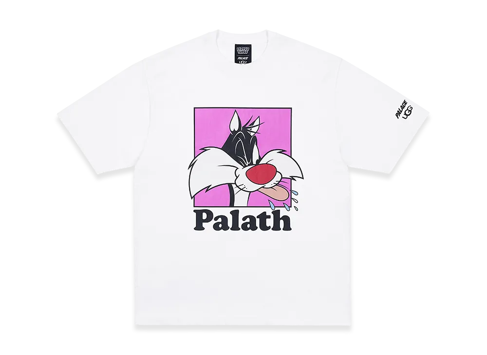 PALACE x UGG x Looney Tunes T Shirt "White"