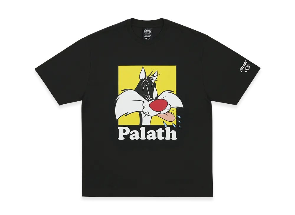 PALACE x UGG x Looney Tunes T Shirt "Black"