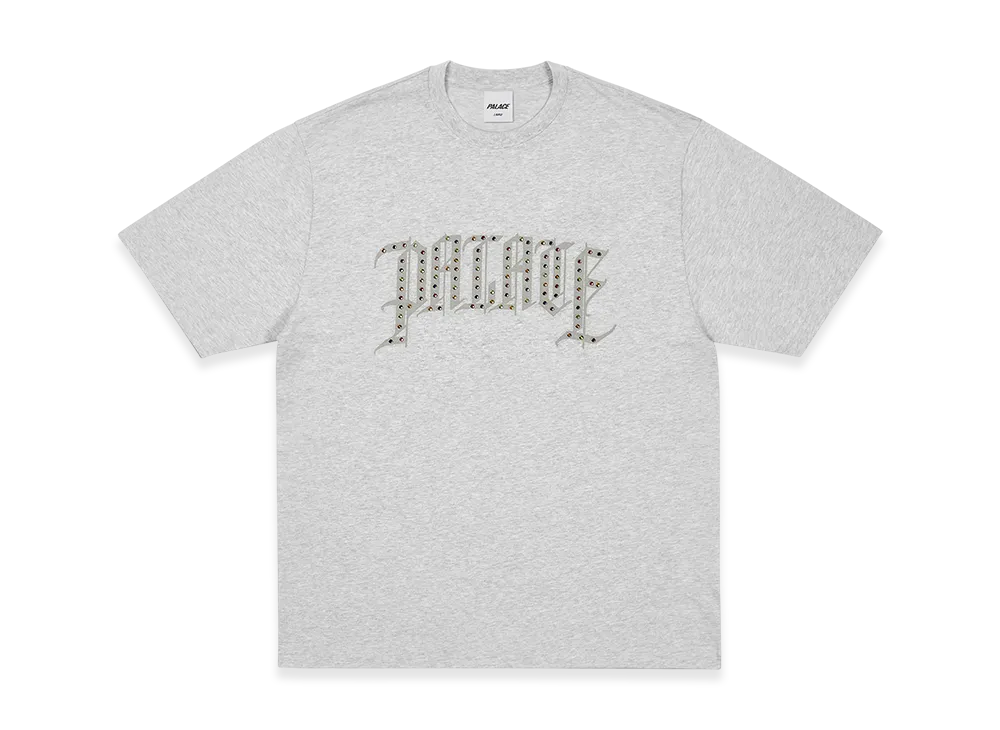 PALACE Stud-U-Like T-Shirt "Grey Marl"