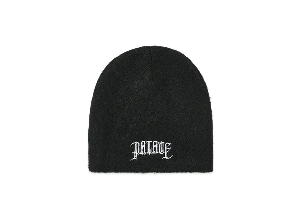 PALACE Olde English Furry Nein Cuff Beanie "Black"