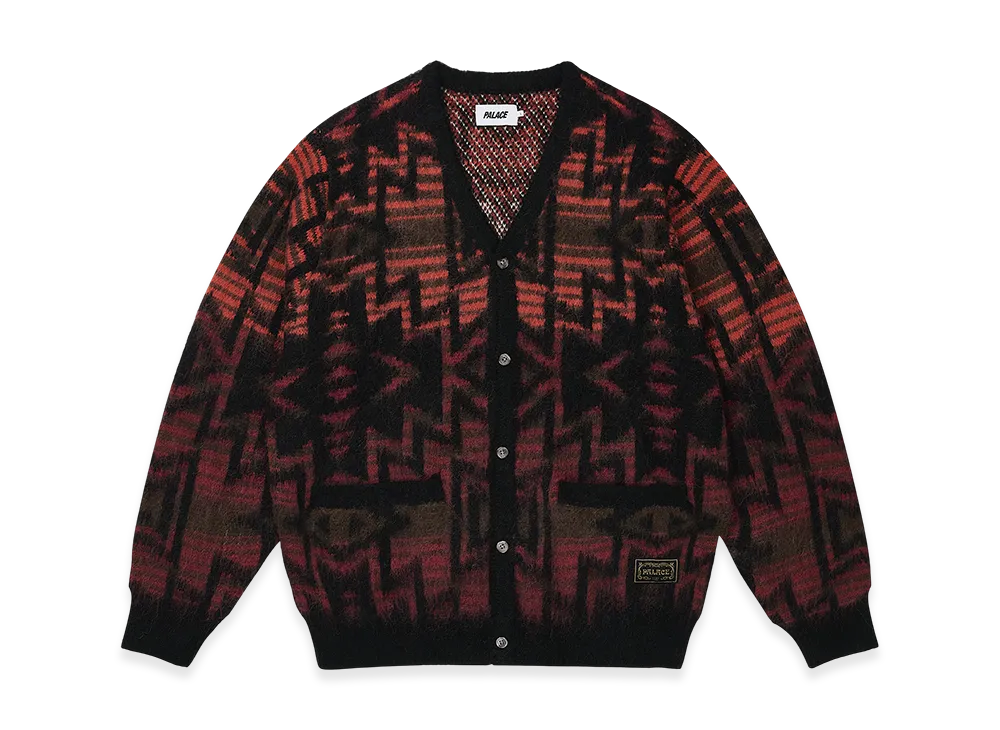 PALACE Navajo Knit Cardigan "Brown"