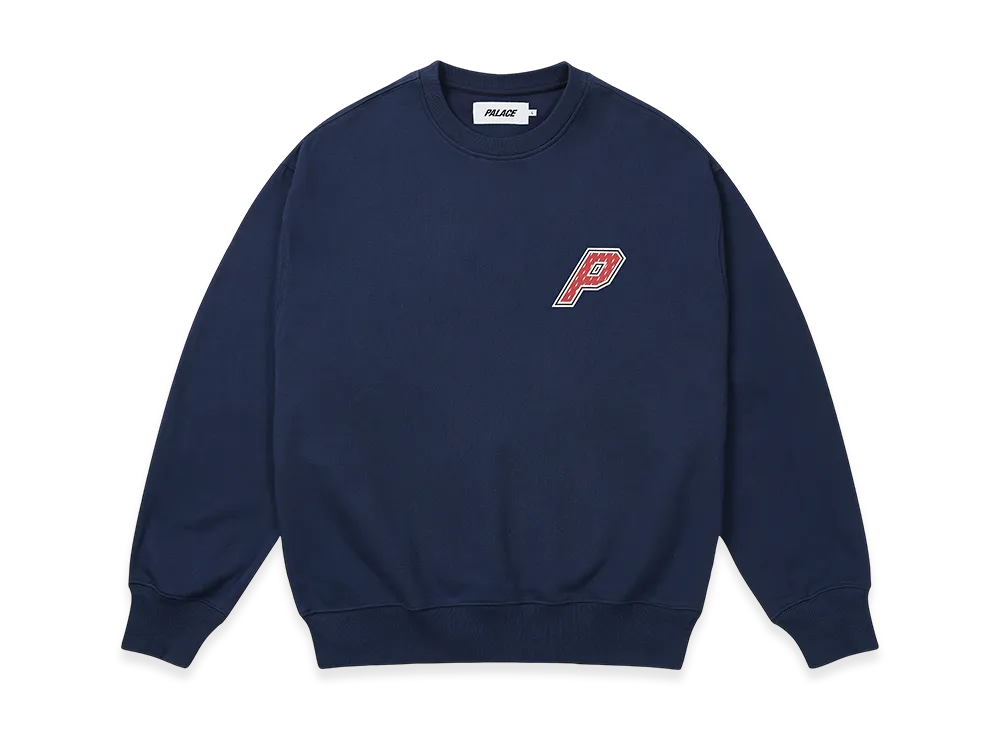 PALACE Collegiate P3 Crew "Navy"