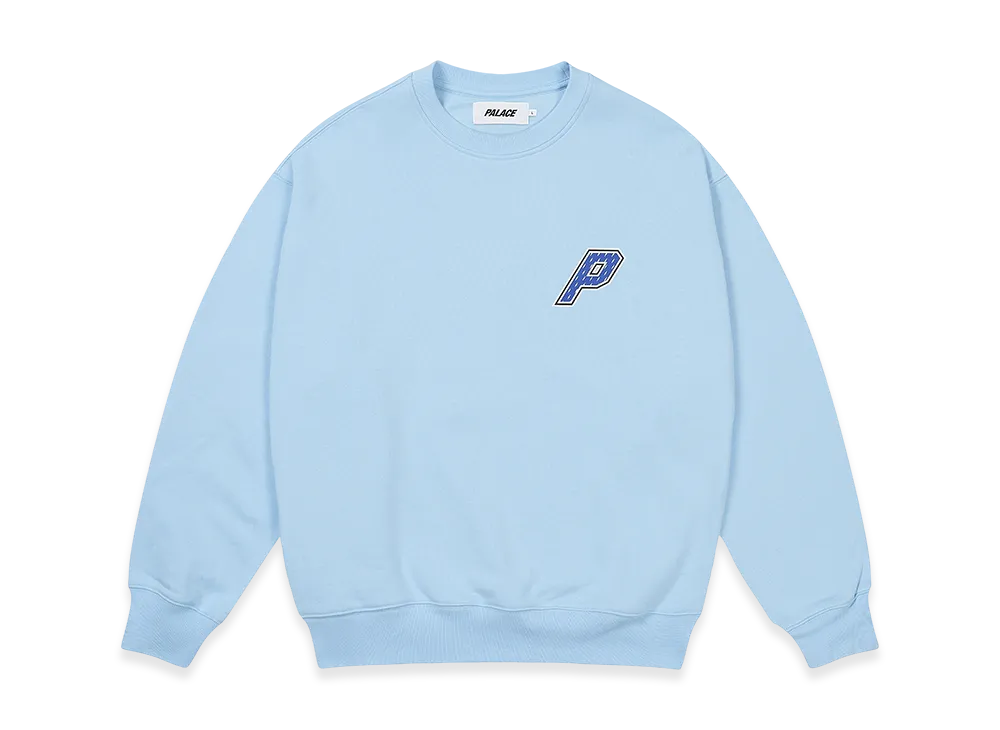 PALACE Collegiate P3 Crew "Skyline Blue"