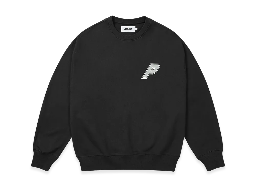 PALACE Collegiate P3 Crew "Black"