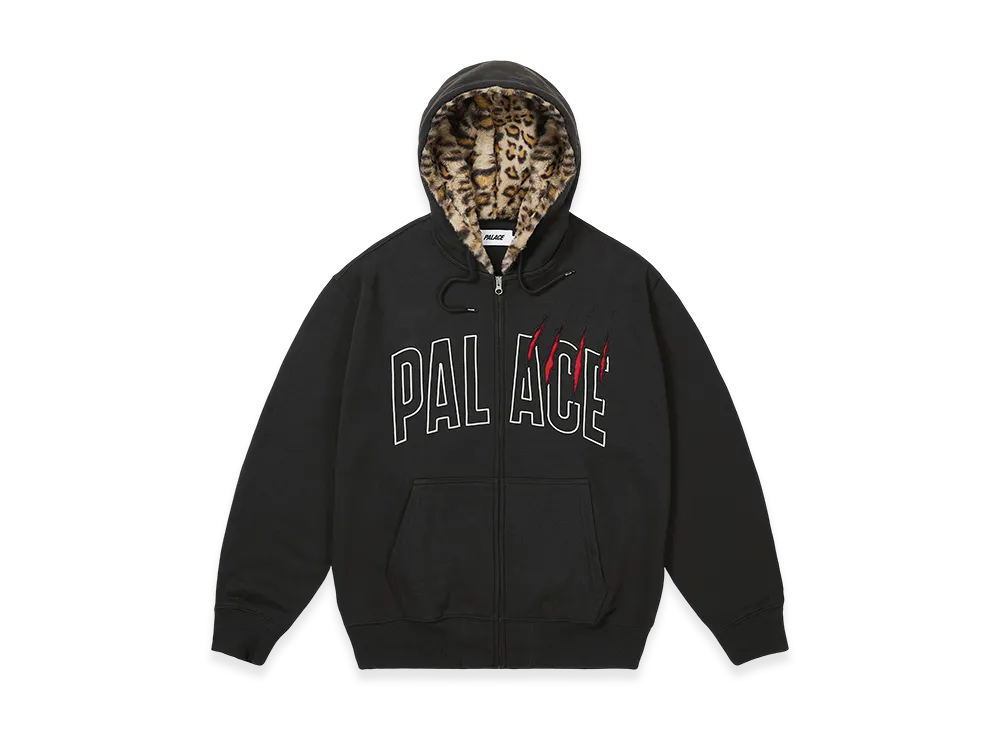 PALACE Claw Zip Hood "Black"