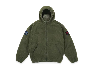 PALACE Getting Higher Therma Fleece Jacket "Deep Green"