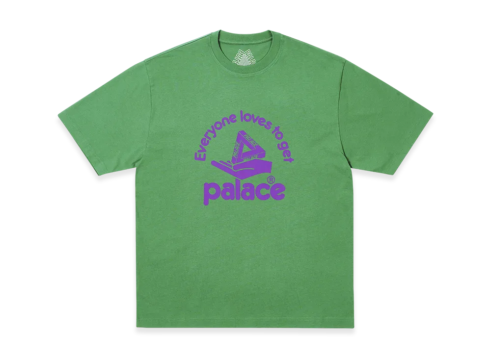 PALACE Hand Out T-Shirt "Lucky Green"