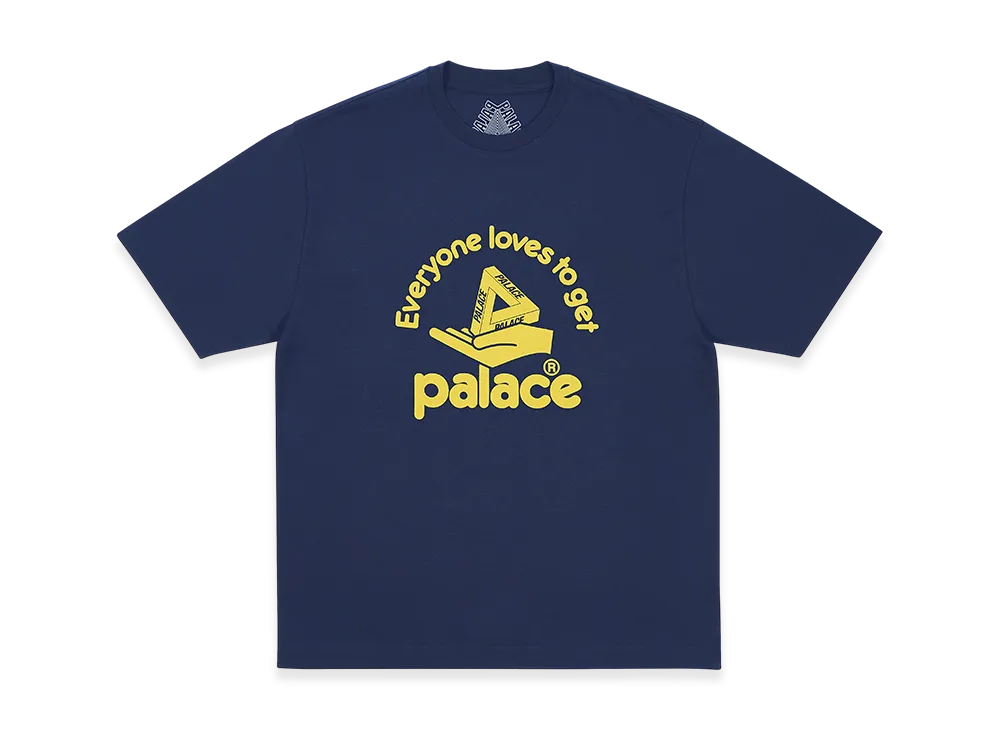 PALACE Hand Out T-Shirt "Navy"