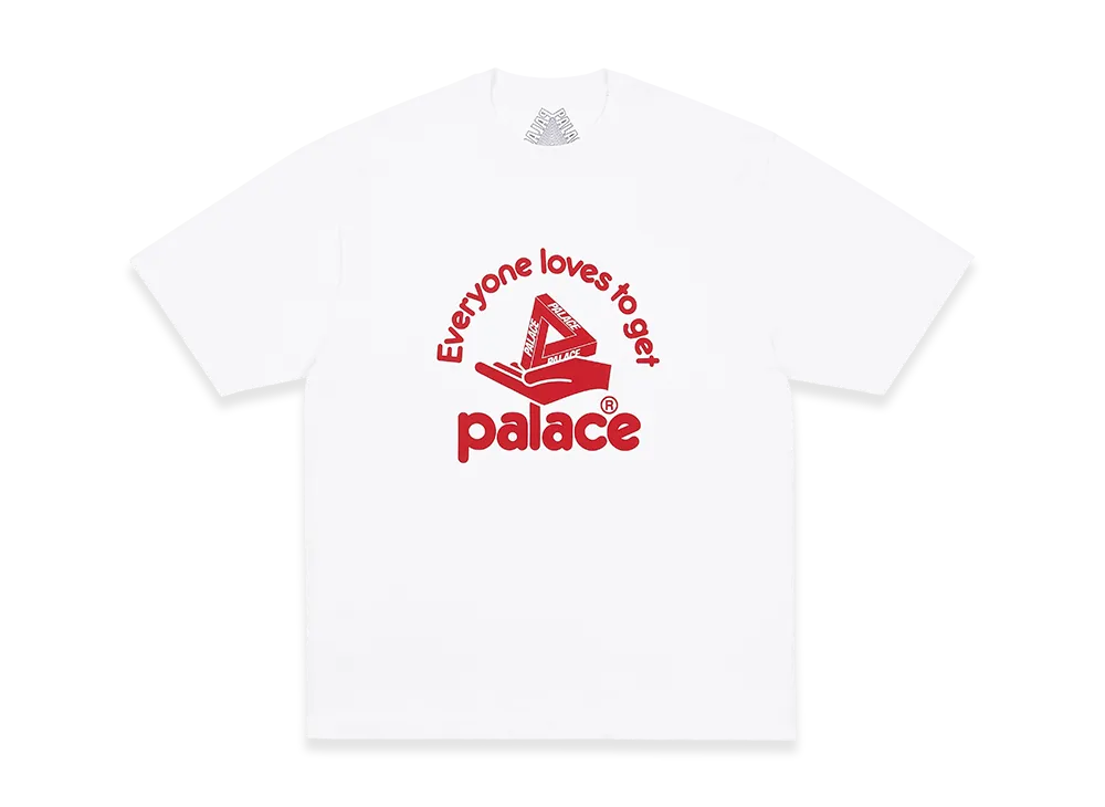 PALACE Hand Out T-Shirt "White"