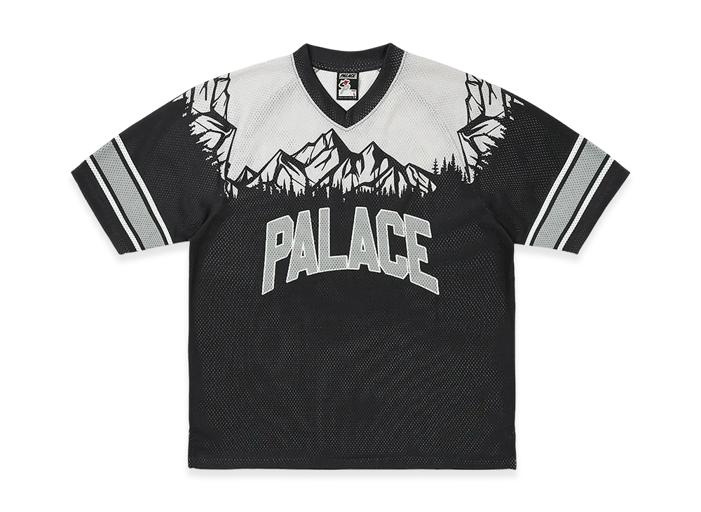 PALACE Peaker Mesh Jersey "Black"