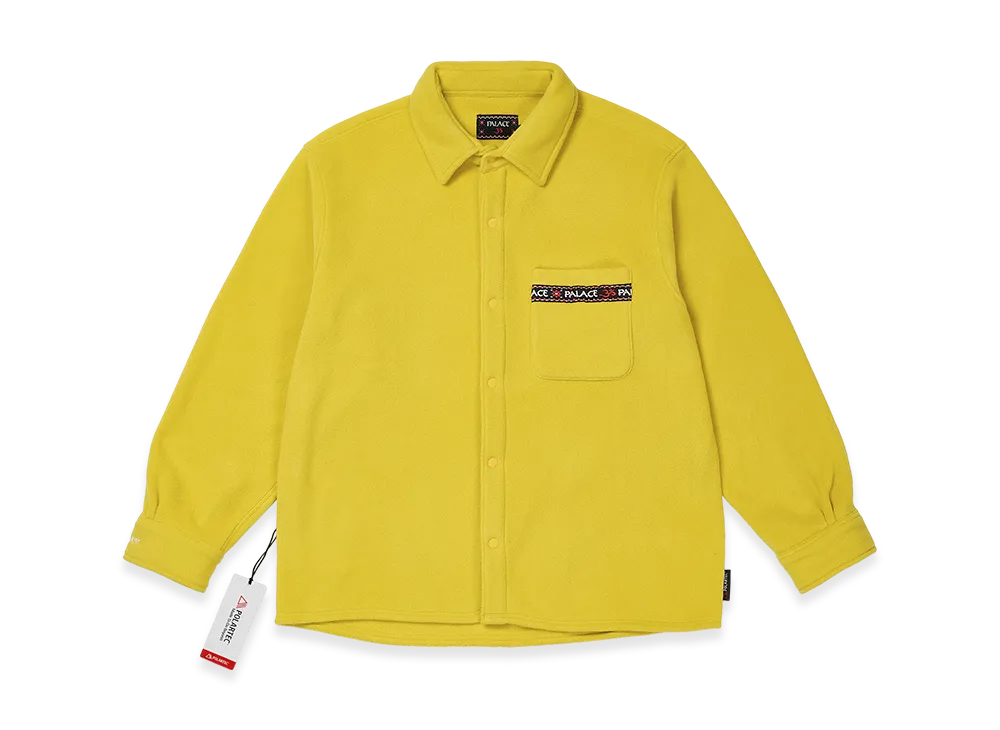 PALACE Polartec Om Fleece Overshirt "Saffron"