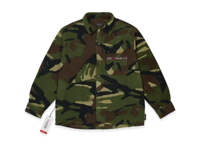 PALACE Polartec Om Fleece Overshirt "Woodland Camo"