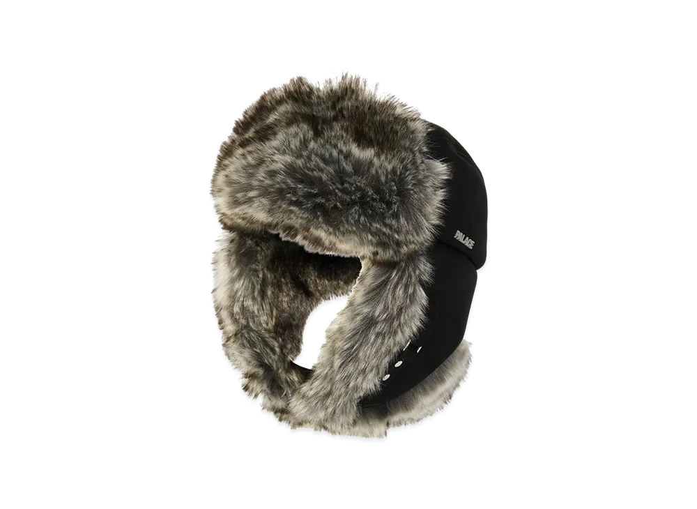 PALACE Sherpa Faux Suede Trooper "Black"